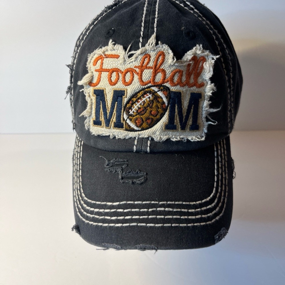 KBETHOS Football Mom Cap Womens Vintage/Distressed Adjustable Hat